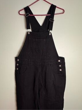 SHEIN Black Denim Overalls (1XL)